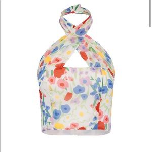 With Jean Tulip Top BRAND NEW WITH TAG